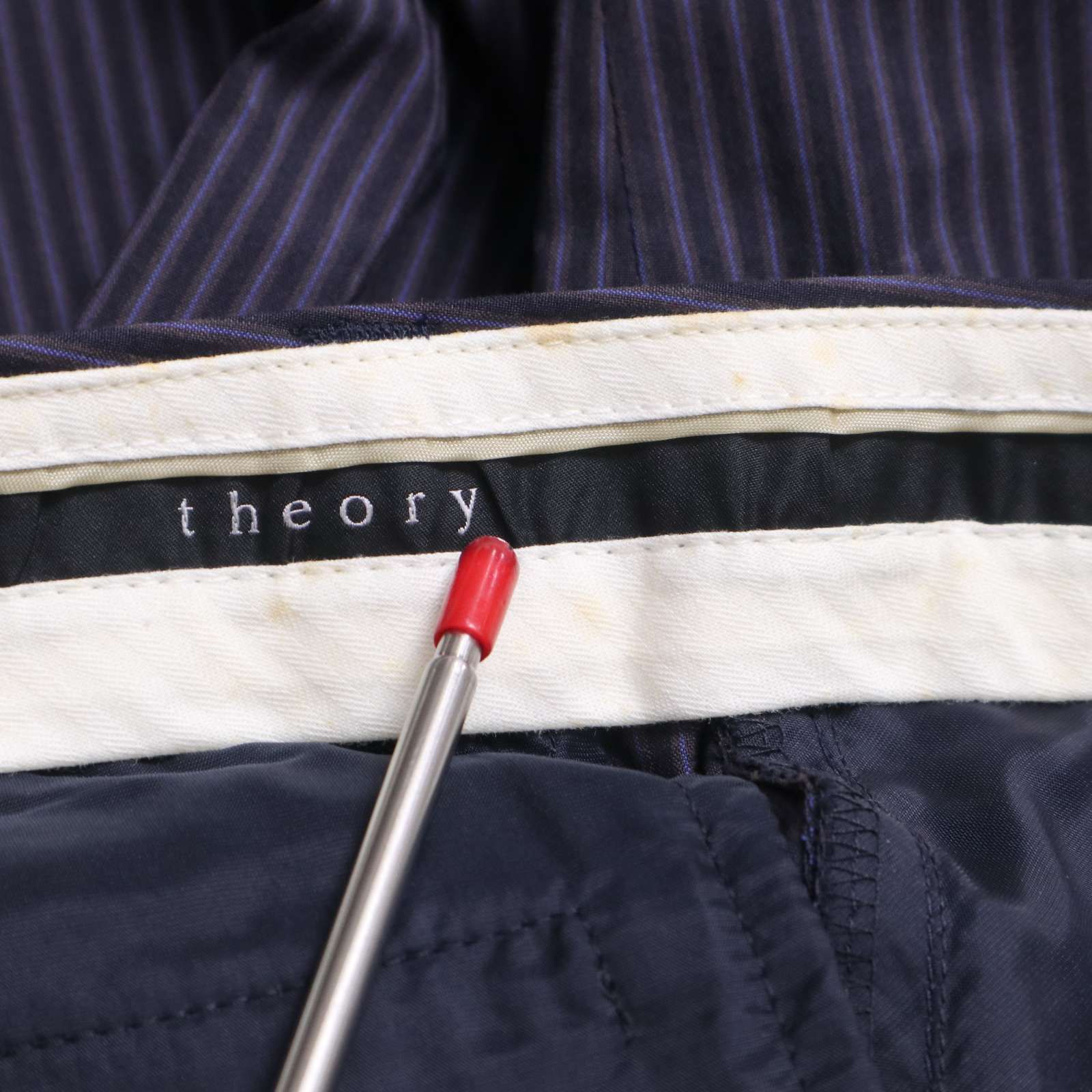 MY0088■Theory■セオリー 美品 パンツスーツ サイズ0　ストライプ The Tailor | WOMEN（レディース）｜Theory 公式通販サイト