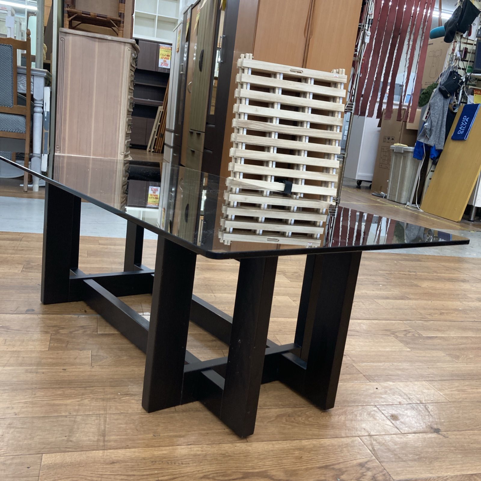 S784 ガラステーブル センターテーブル コーヒーテーブル 幅120cm MARWIL-DEMENAGEMENTS_CH