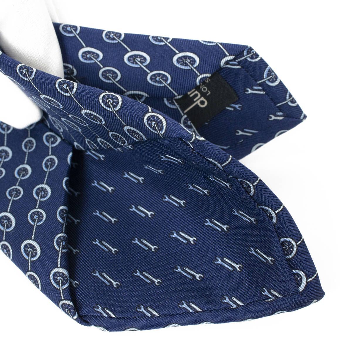 dunhill ダンヒル ネクタイ 極美品 綺麗 メンズ シルク ライン