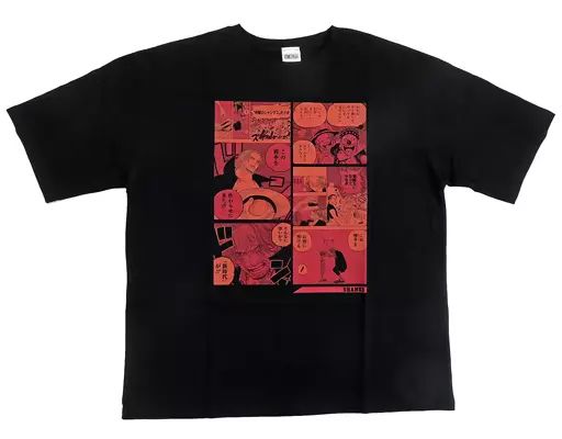 【中古】Tシャツ シャンクス ビッグシルエットTシャツ &ldquo;HEROES&rdquo;(2023) ブラック フリーサイズ 「ワンピース」