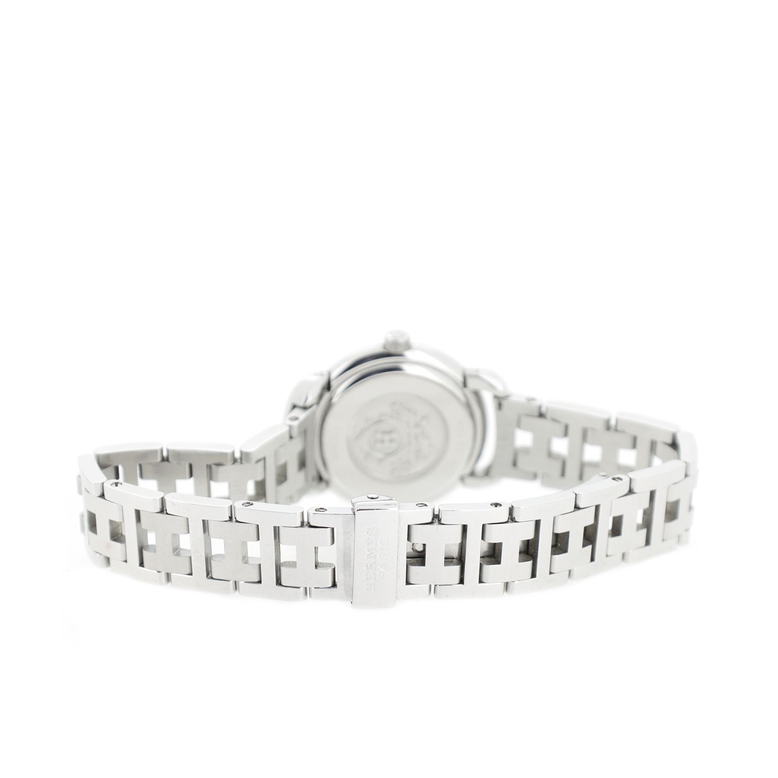 エルメス プルマン PU2.210 クォーツ ホワイト レディース 腕時計 希少