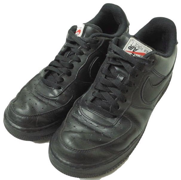 NIKE ナイキ AIR FORCE 1 LOW 07 QS エアフォース1 07 クイックストライク AH8462-002 US9(27cm)  BLACK SWOOSH PACK スニーカー シューズ g13559