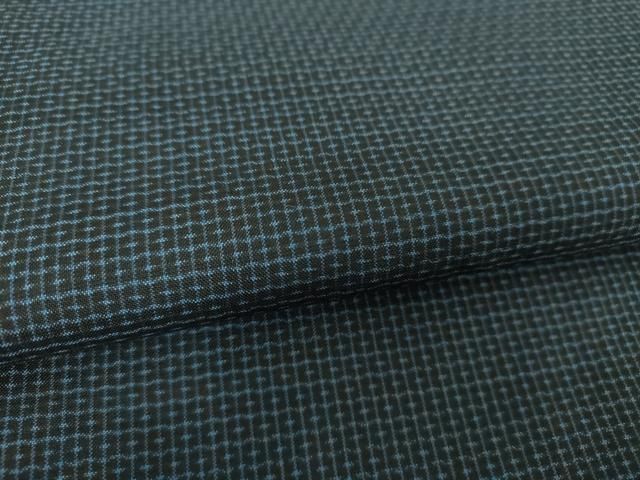 平和屋着物○男性 本場大島紬 アンサンブル 長羽織 80亀甲 総詰め 本武