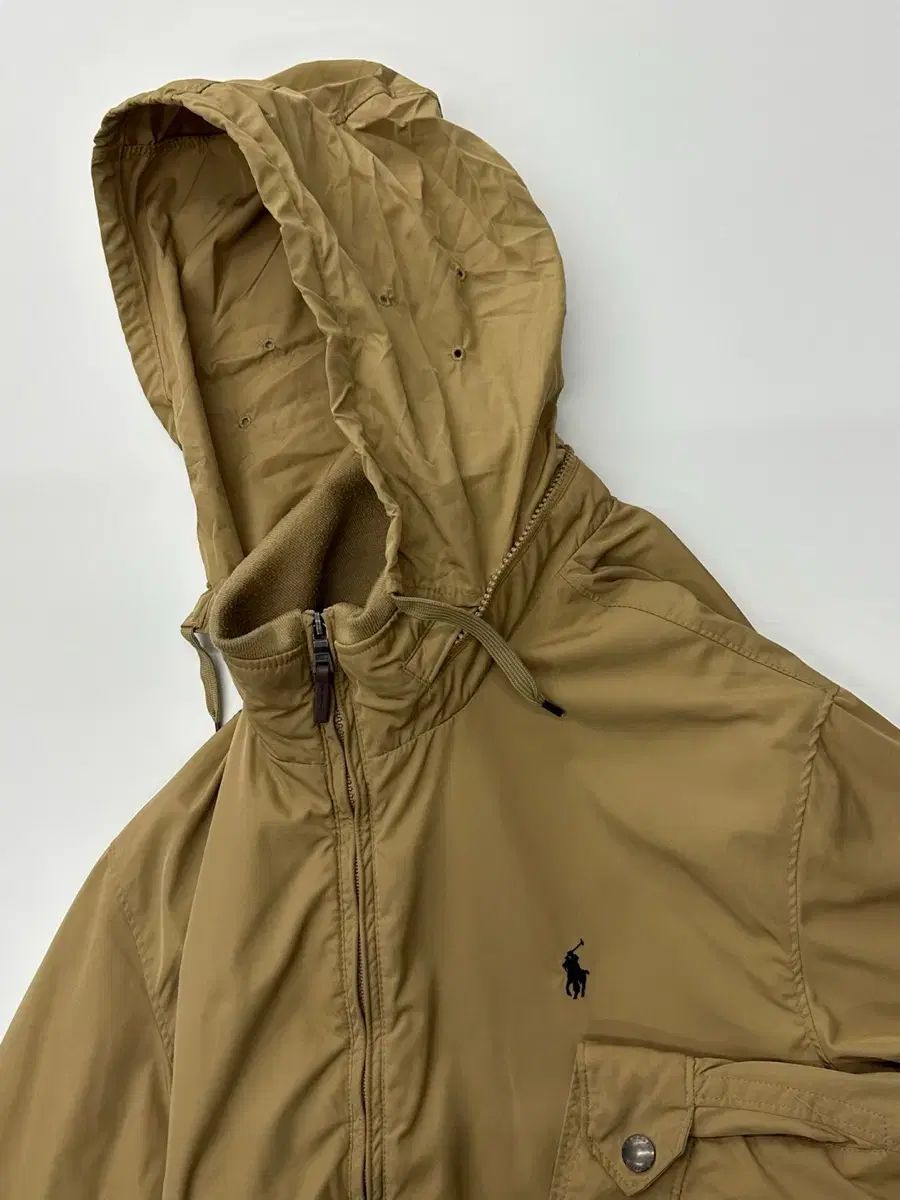 Polo POLO RALPH LAUREN(ポロラルフローレン) ベージュ フリース ボンバー ジャケット