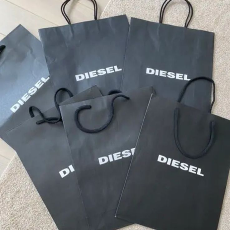 DIESEL ディーゼル 紙袋 ショッパー 1枚 - ラッピング・包装