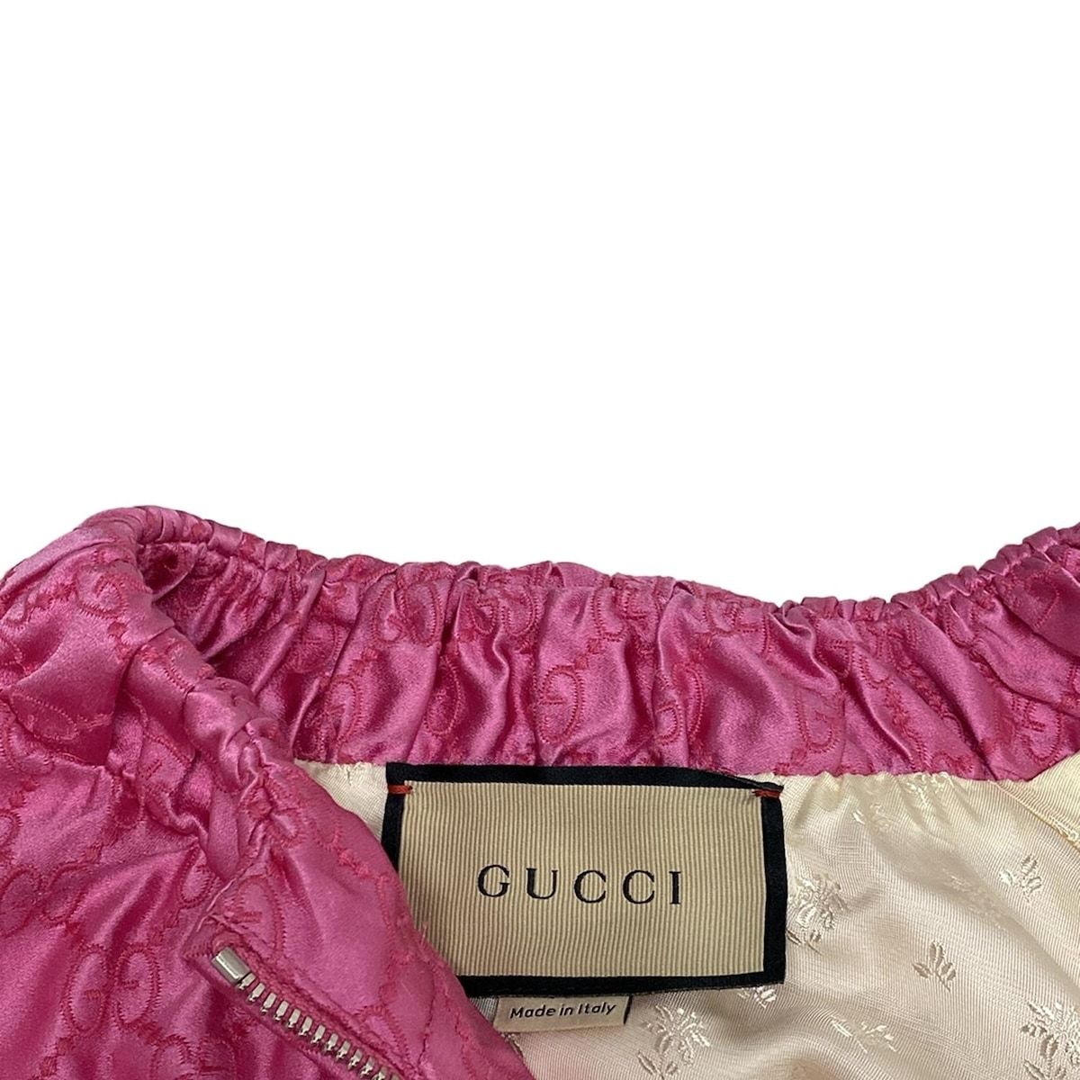 GUCCI ピンクブルゾン GUCCI（ジャケット/アウター ・ ピンク/桃色系）のフリマ