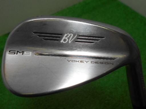 タイトリスト VOKEY SPIN MILLED SM9 ツアークロム 52°|08°F ウェッジ WG リシャフト フレックスその他 メンズ 男性用 右利き 右用 Cランク ゴルフクラブ