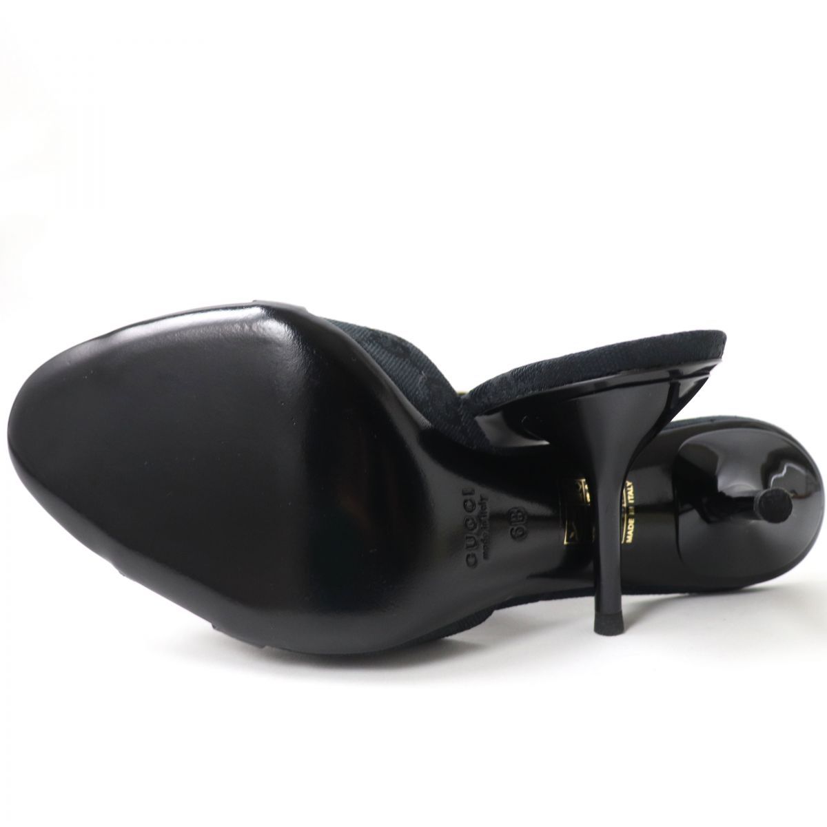 未使用品☆GUCCI グッチ 138532 GGキャンバス ホースビット