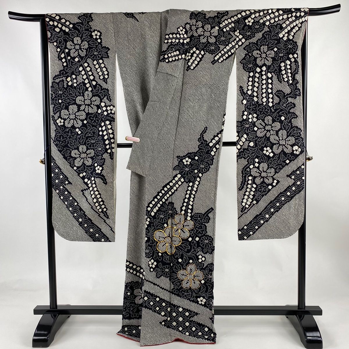 総絞り 金糸