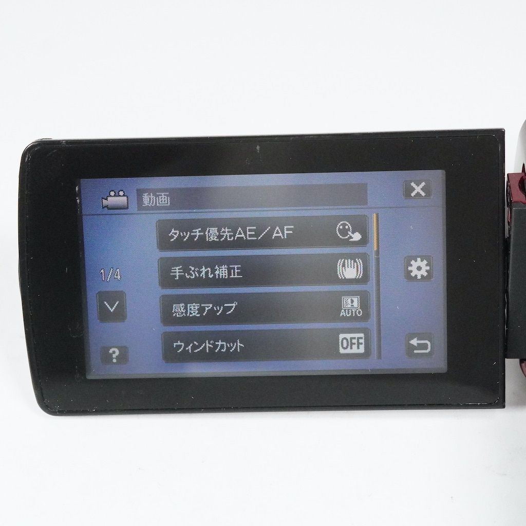 JVC Victor Everio GZ-HM450-R レッド 動作OK 返金保証 /2068