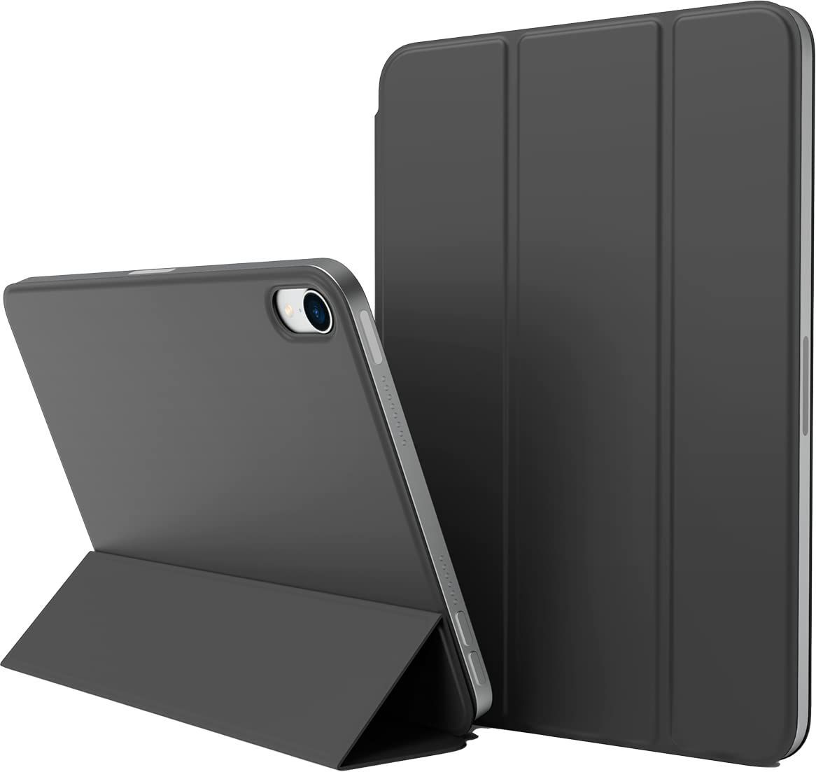 Color:ダークグレー 【elago】 iPad Pro 11 2022 2021 2020 対応 スタンド ケース カバー 強力 マグネット 式 角度調整 iPadスタンド Apple Pencil 2 充電 ホルダー 付 / 2段階 角度 変更 背面 保