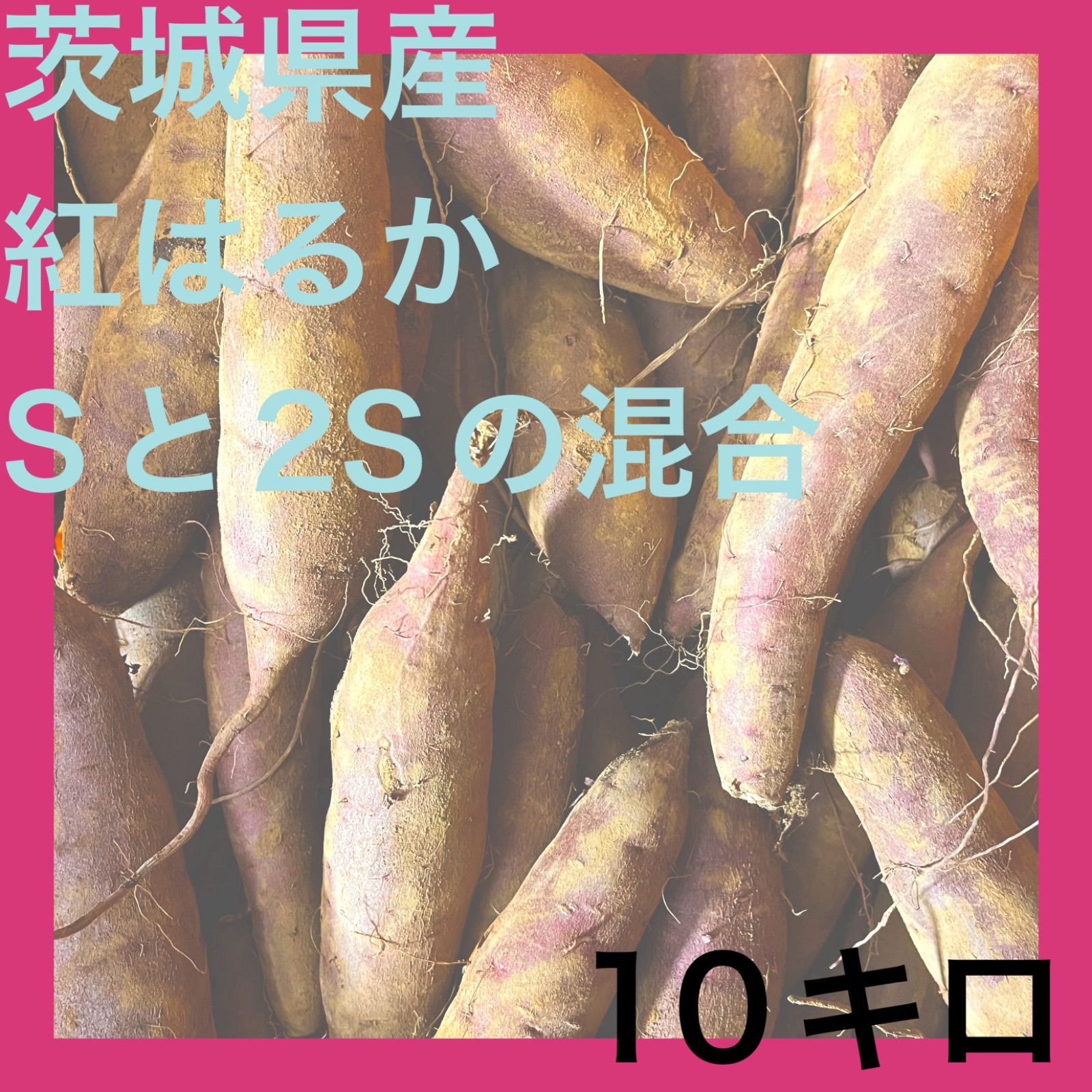 茨城県産 紅はるか Sと2S混合 10キロ オトショップ 焼き芋向き - メルカリ