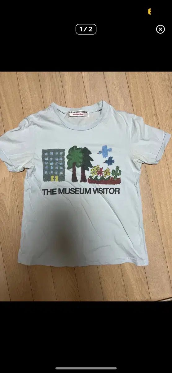 THE MUSEUM VISITOR(ザミュージアムビジター) 半袖Tシャツ