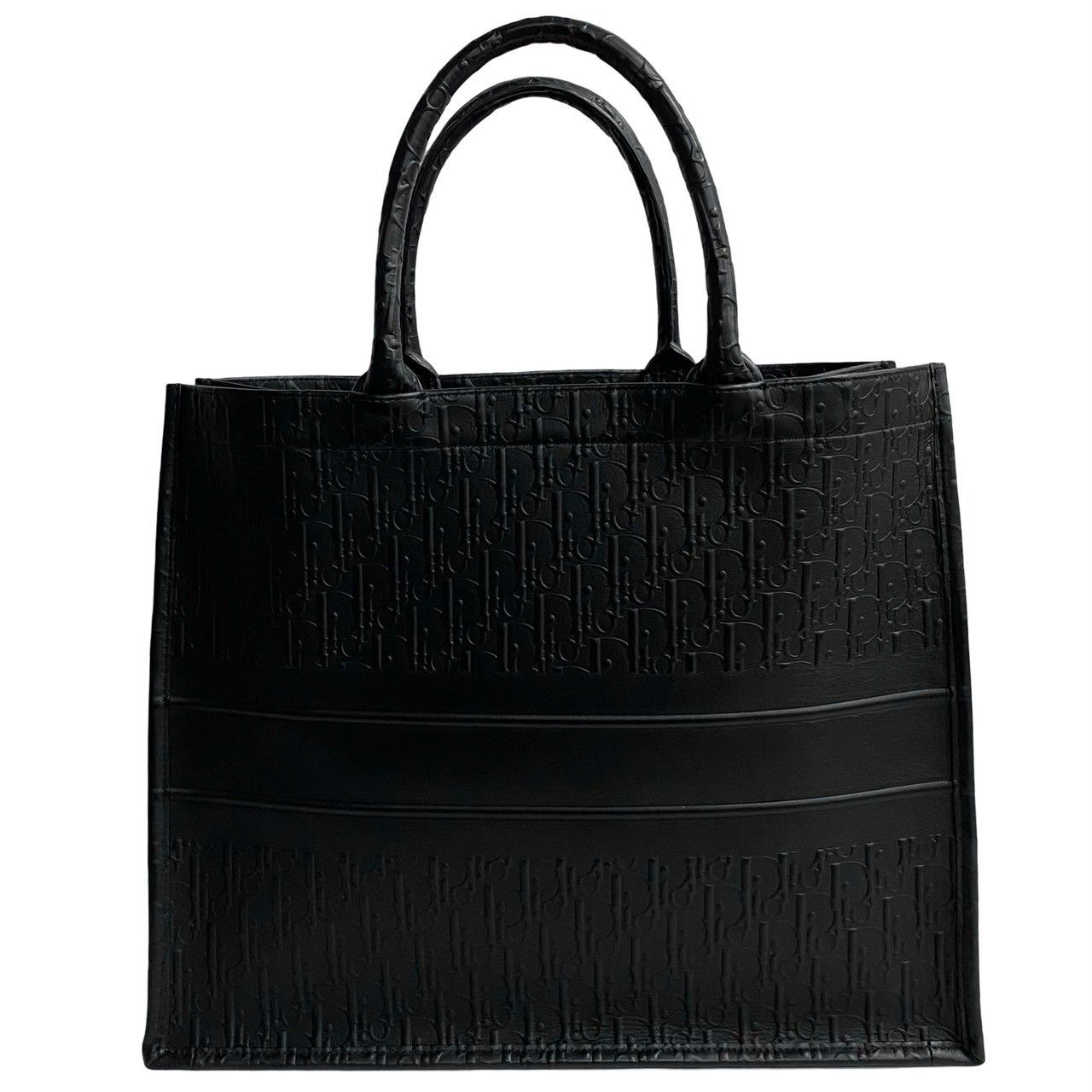 希少 Dior ディオール ブックトート レザー 希少DIOR Book Tote Large