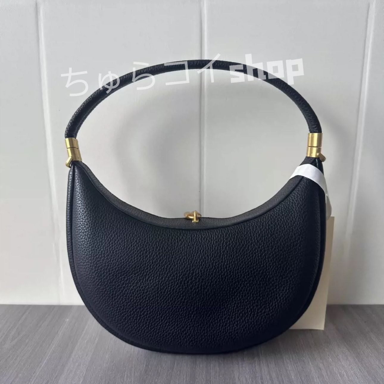 大人気！まとめ一覧 Songmont Luna bag ハーフムーン ハンドバッグ ブラック バッグ