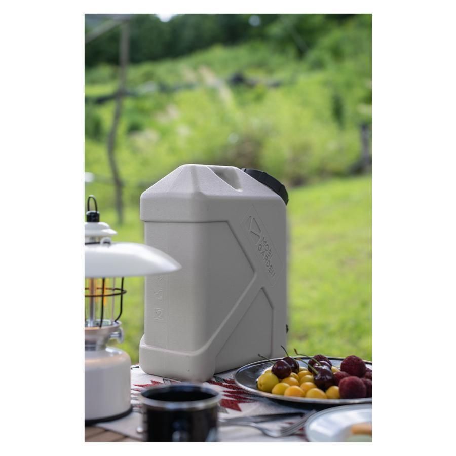 ウォータータンク 10L ポリタンク ミリタリータンク 水 ウォータージャグ 蛇口コック付き 小型 軽量 防災 大容