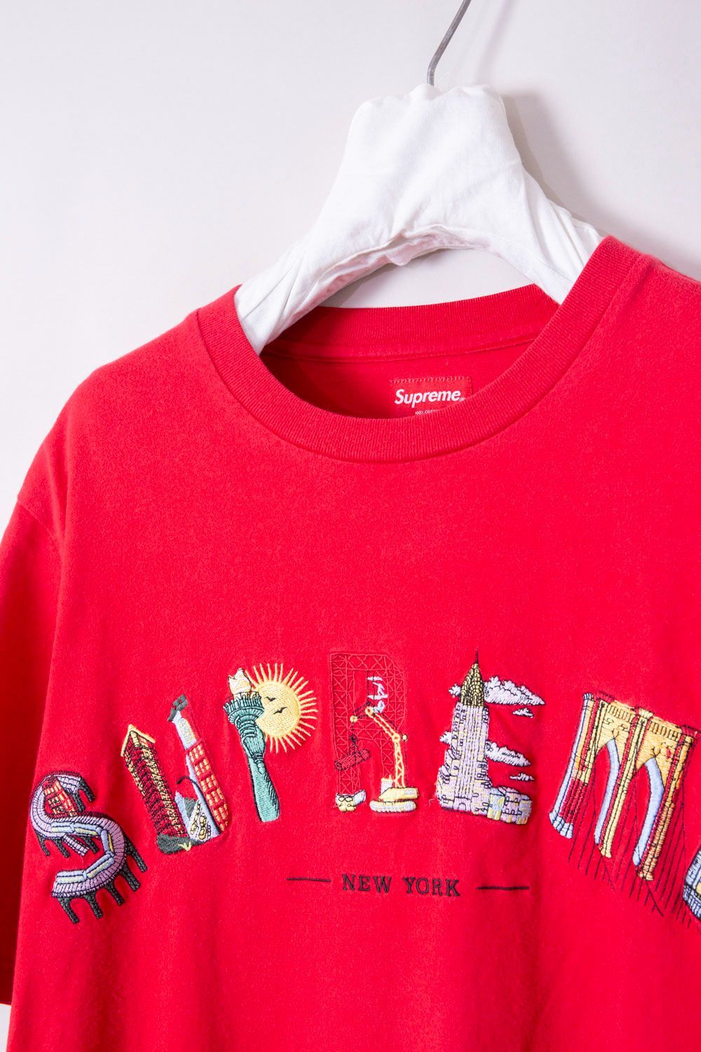 Supreme シュプリーム City Arc Tee Tシャツ 刺繍アーチロゴ - メルカリ