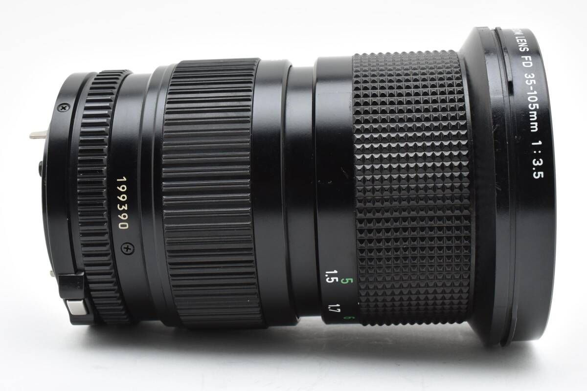 【美品】Canon New FD 35-105mm F3.5 ズームレンズ Ancient OpticsがCanon FD 35-105mm F3.5 マルチフォーマット