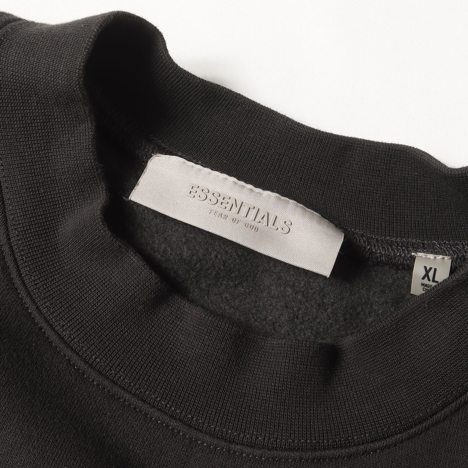 ESSENTIALS FEAR OF GOD スウェットシャツ L ブラック FEAR OF GOD フィアオブゴッド スウェット ブラック系 黒 サイズ