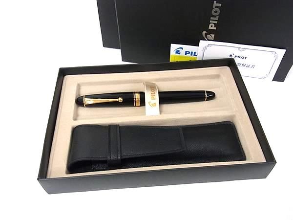 ■新品■未使用■ PILOT パイロット カスタム742 ペン先 14K 585 14金 万年筆 筆記用具 文房具 ステーショナリー  ブラック系 FR2158 □新品□未使用□ PILOT パイロット カスタム742 ペン先 14K 585 14金