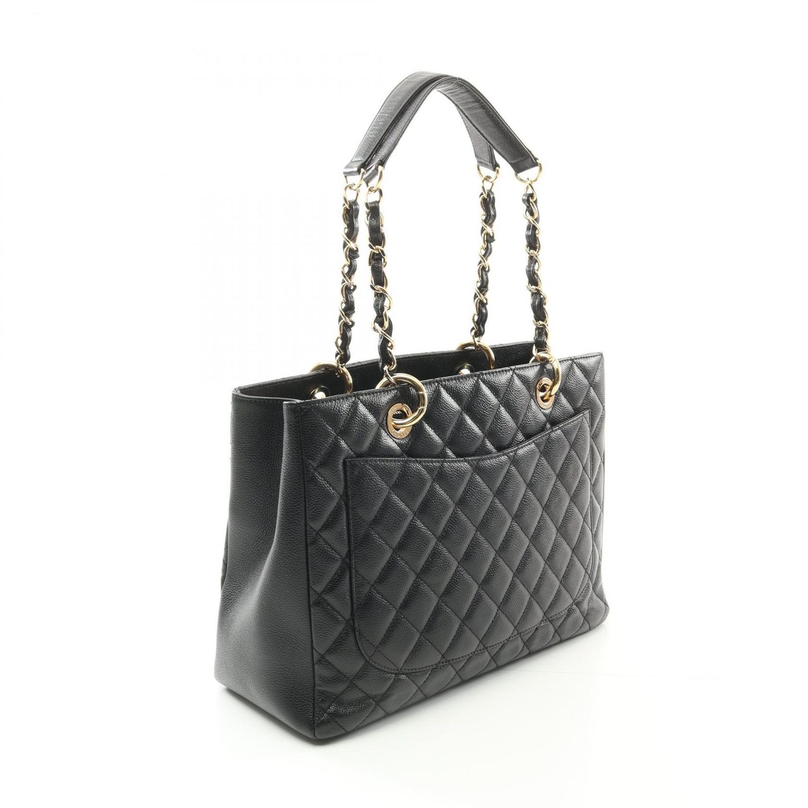シャネル CHANEL トートバッグ マトラッセ グランドショッピング GST 