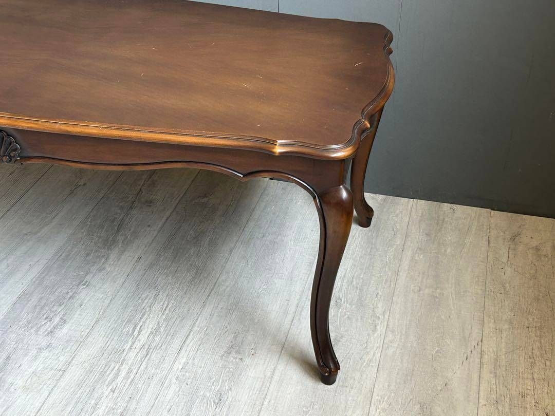 カリモク コロニアル 猫脚 センターテーブル ローテーブル クラシック