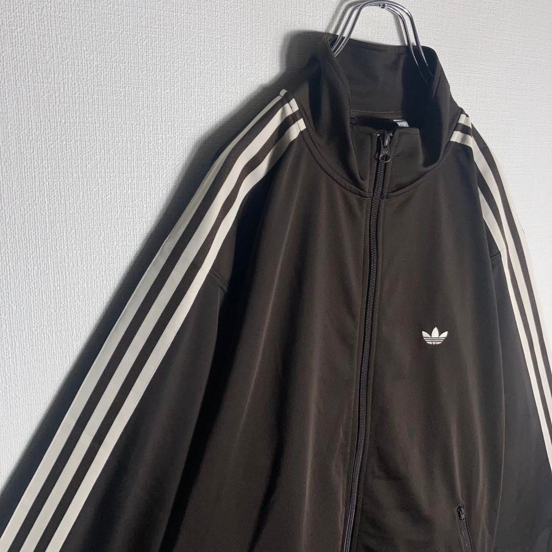 極美品】adidas ジャージ トラックジャケット 茶色 超人気カラー