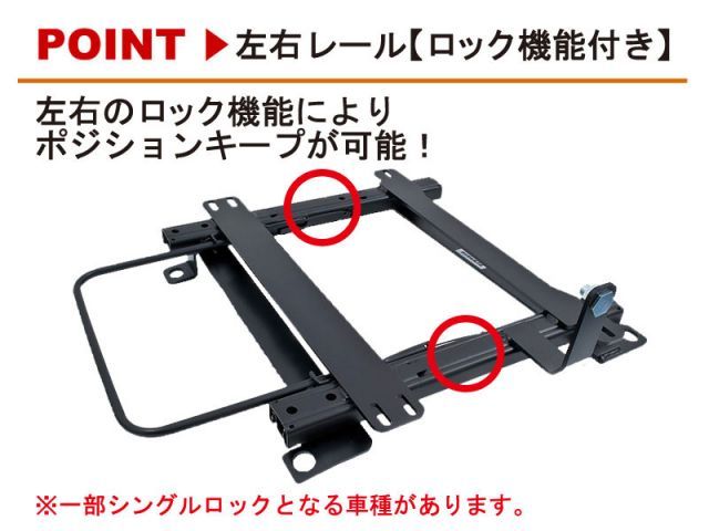 レカロSR系]100系 ハイエース(助手席)用シートレール[カワイ製作所製] - 新品で購入して