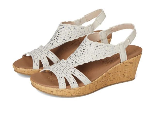 【送料無料】 スケッチャーズ レディース ヒール シューズ Beverlee - Dazzling Charm Off White