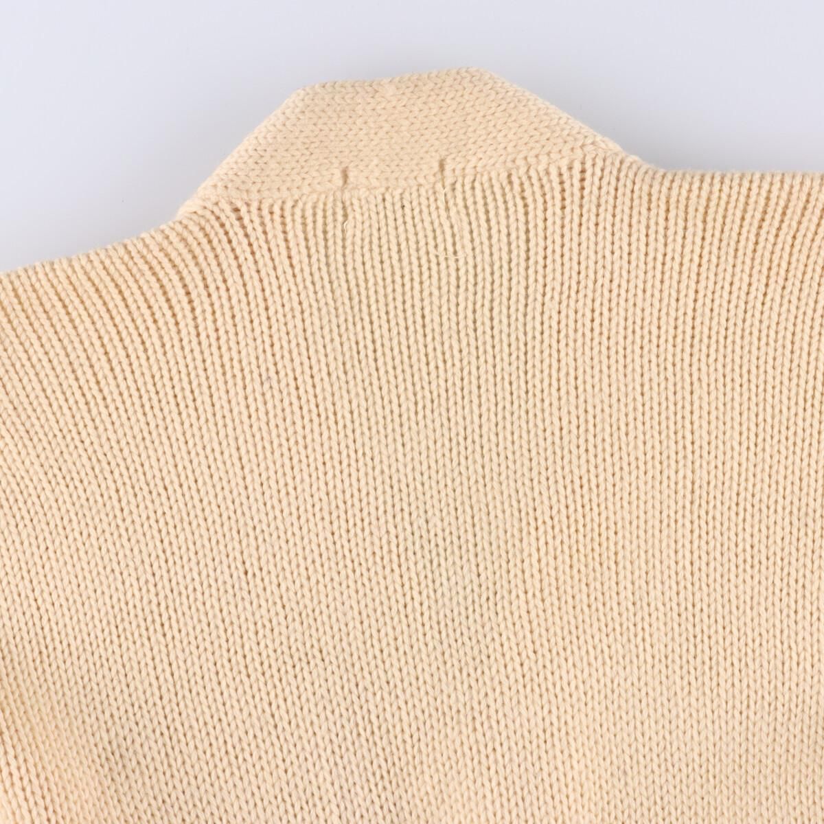 古着 50年代 GREEN MOUNTAIN SWEATER CO ウールレタードニット