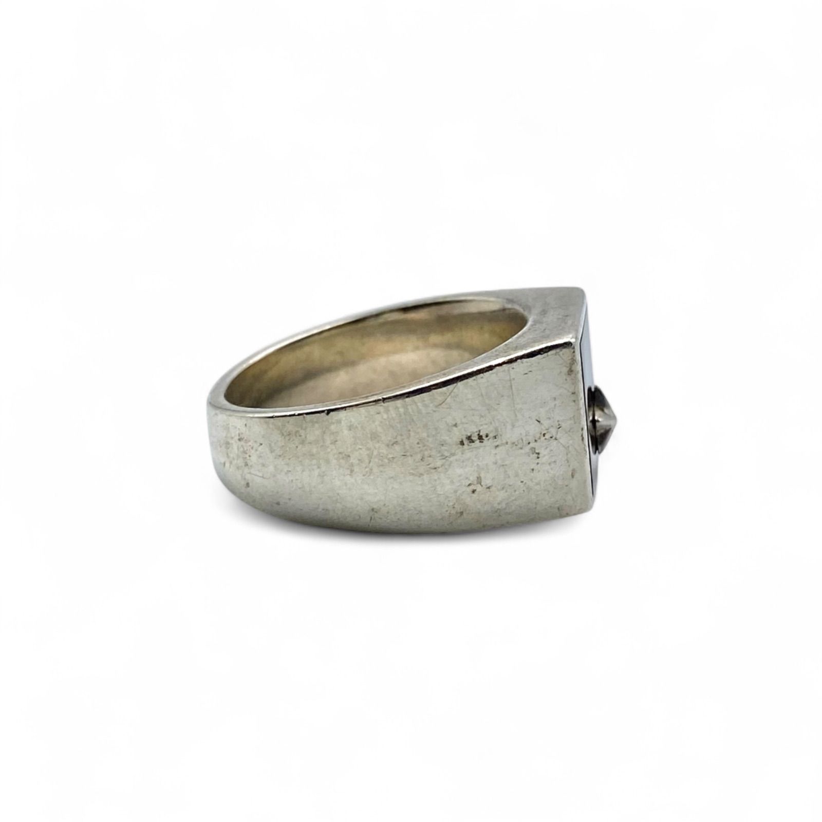 夜空に輝く一番星】スター Silver 925 刻印 00s Vintage Ring シルバー 