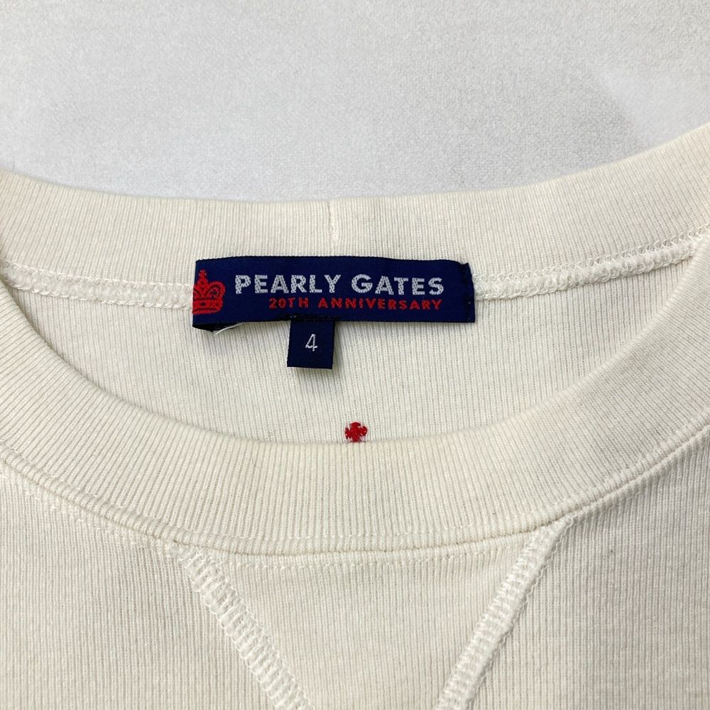 PEARLY GATES パーリーゲイツ スウェット トレーナー 35周年 グレー系