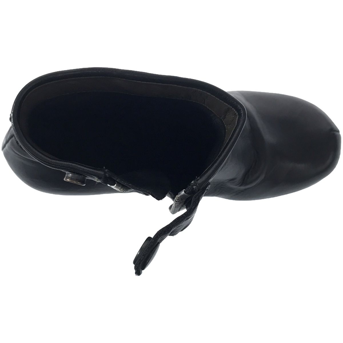 Rick Owens リックオウエンス ウェッジソール サイドジップレザー