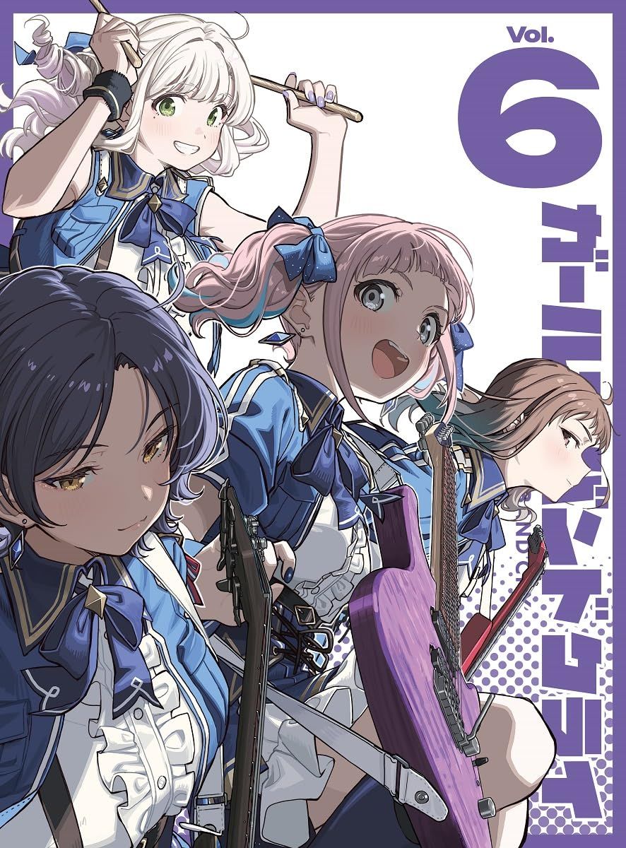 TVアニメ『ガールズバンドクライ』Vol.6＜豪華限定版＞ (CD付) [Blu-ray](品)