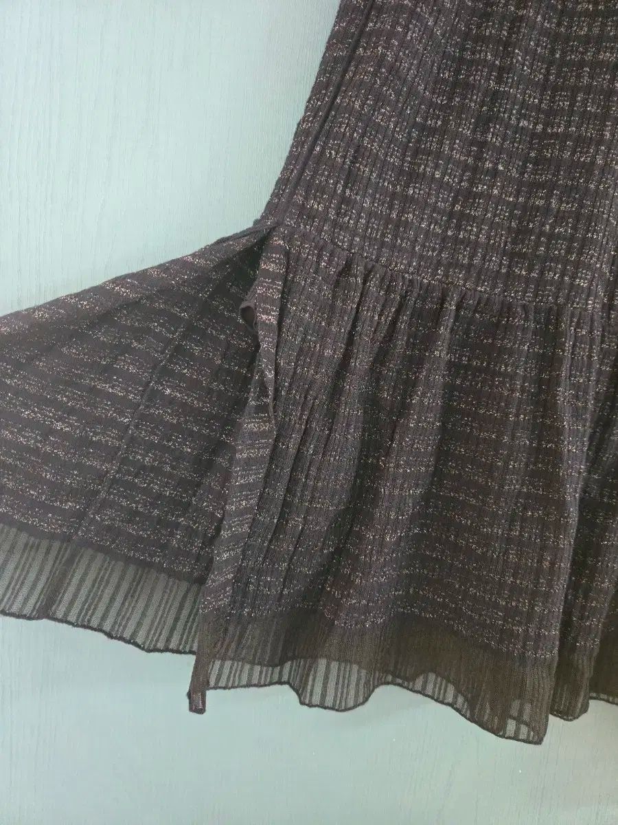 MINE マイン グリッター ニットスカート