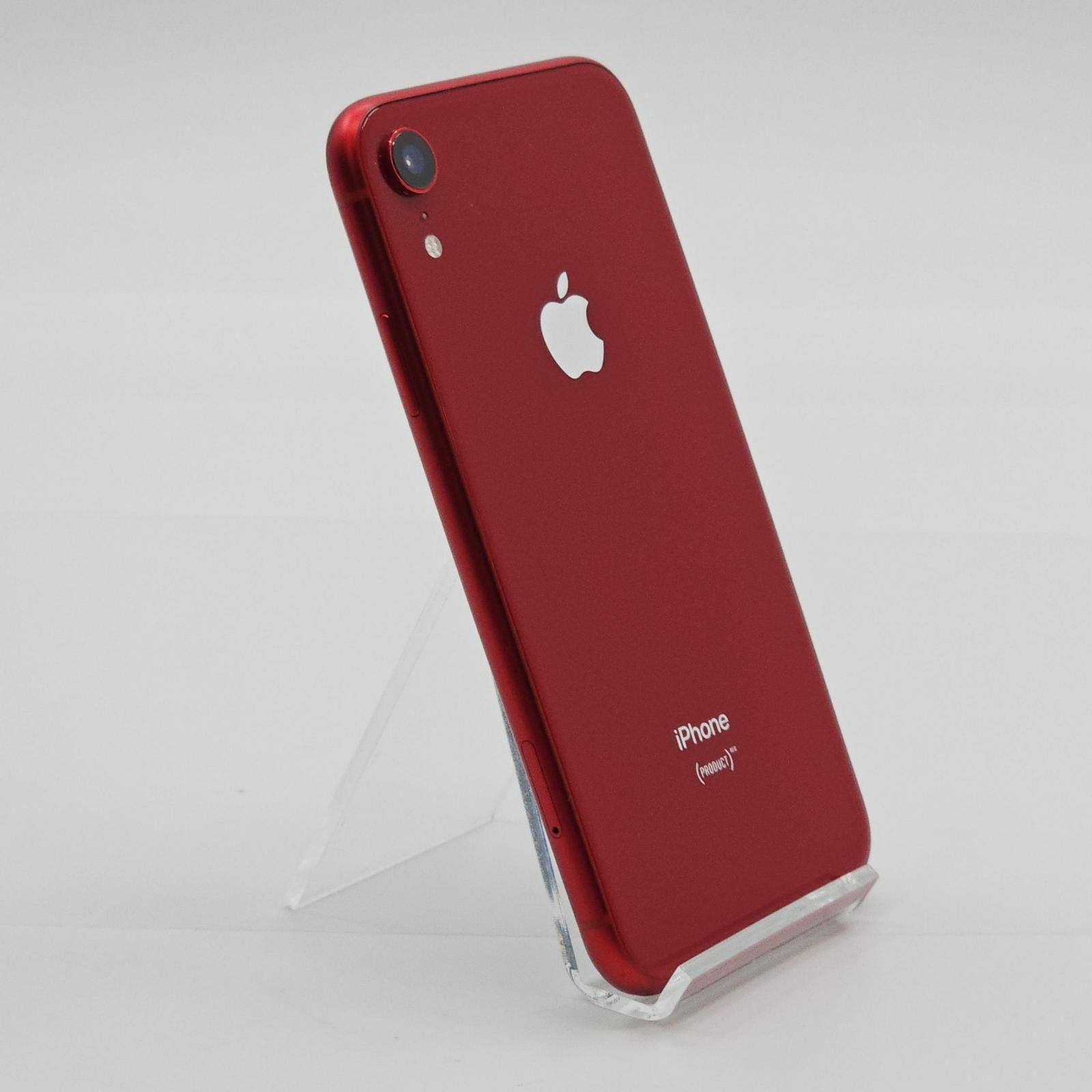 【最速発送】Apple iPhone XR 128GB (PRODUCT)RED SIMフリー 82%【難有】