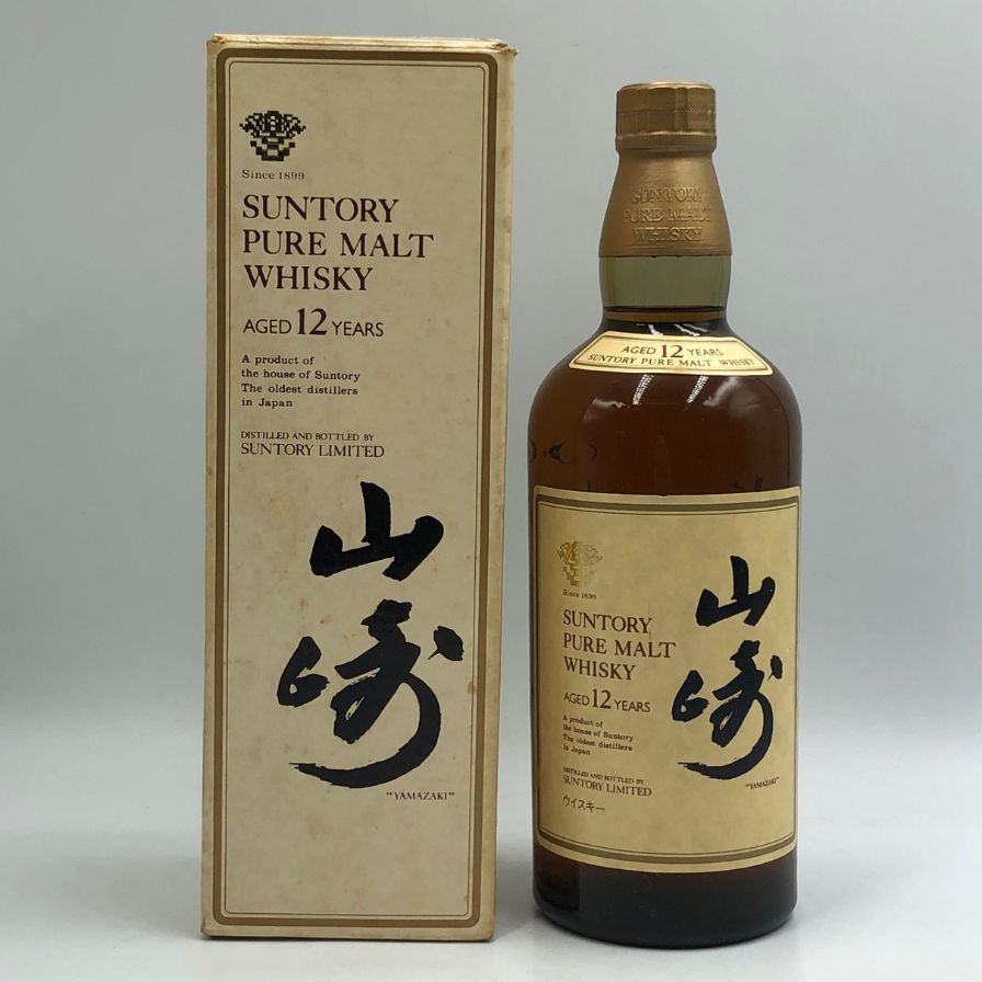 東京都 ◆サントリー 山崎 12年 ピュアモルト 響マーク 750ml Q4
