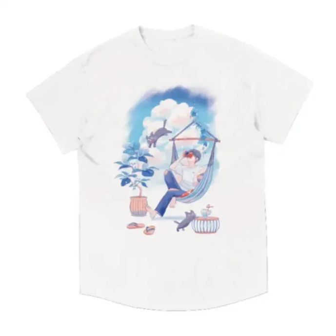 キヨ猫Tシャツ キヨとキヨ猫 白/黒 - メルカリ