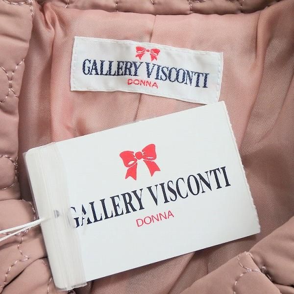 wnc ギャラリービスコンティ GALLERY VISCONTI コート 2 ピンク 中綿