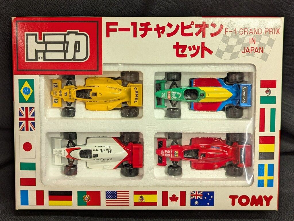 トミカF1チャンピオンセットF-1GRAND PRIX IN JAPAN トミー トミカギフトセット日本製 F-1チャンピオンセット(4台