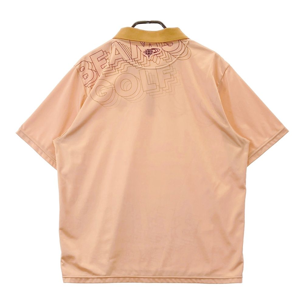 サイズ XL BEAMS GOLF ビームスゴルフ 半袖ポロシャツ オレンジ系 240101420770 ゴルフウェア メンズ ストスト