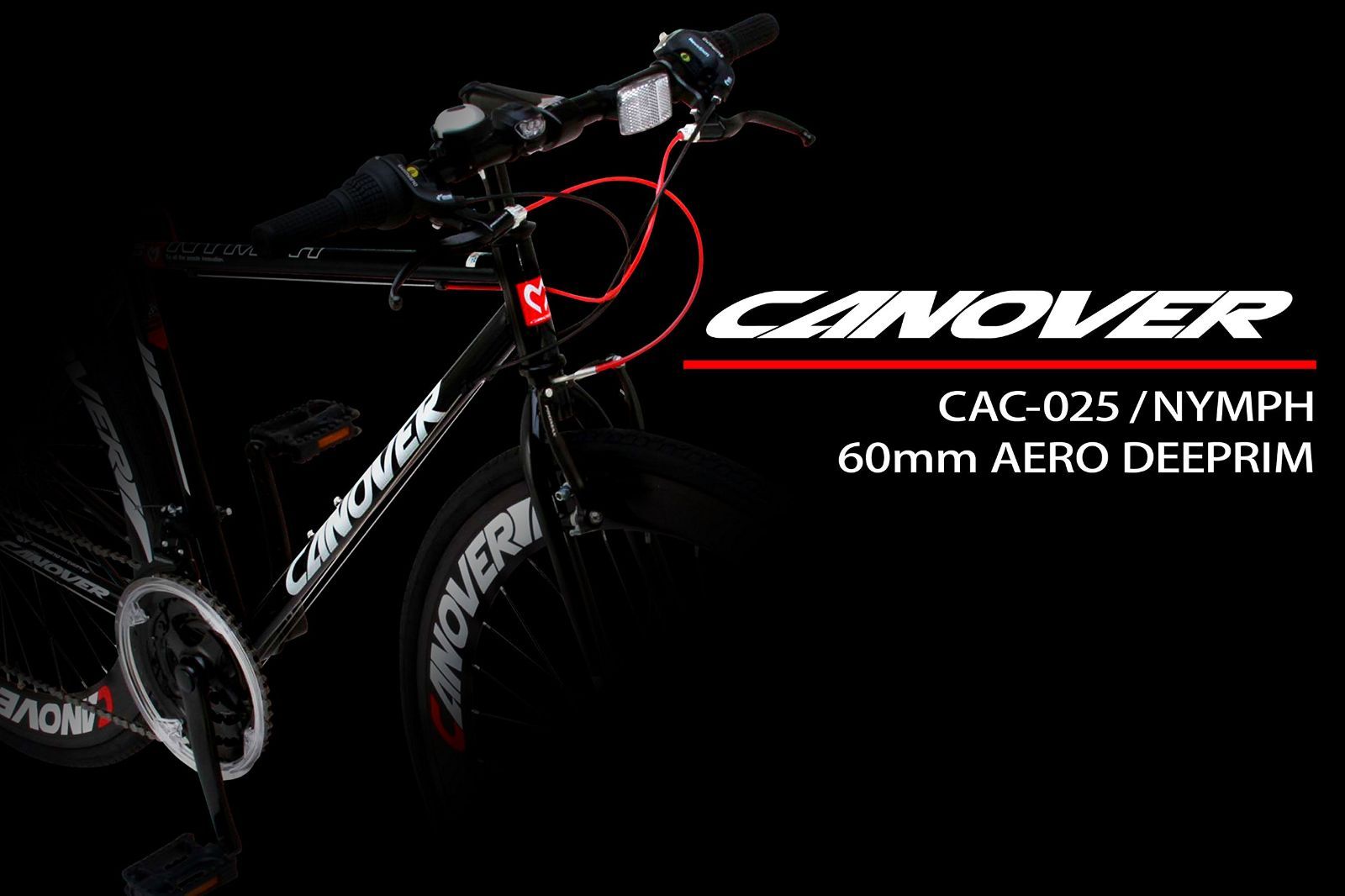 21段変速 60mmエアロディープリム