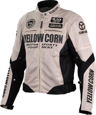 メッシュジャケット アイボリー Mサイズ YB-5102 イエローコーン