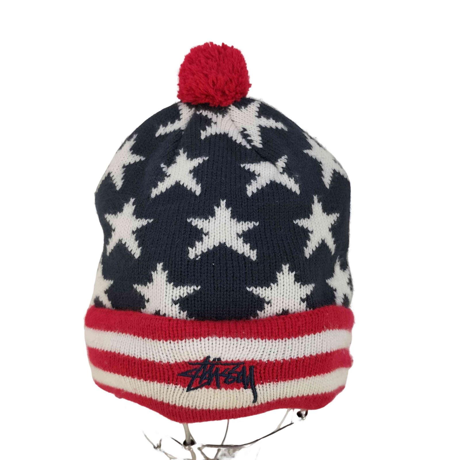stussy ステューシー ボンボンニット帽 かつきくん着用 Stussy