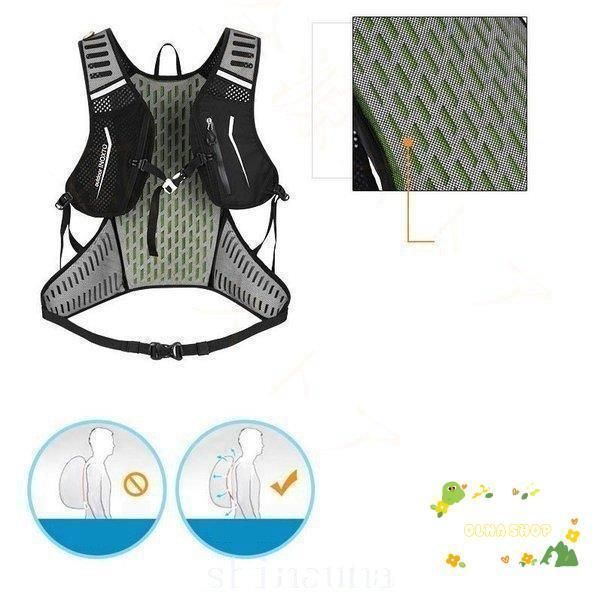 ランニングバッグサイクリングバッグハイドレーションサイクルバッグジョギング軽量ウォーキングバッグリュックアウトドア大容量撥水加工