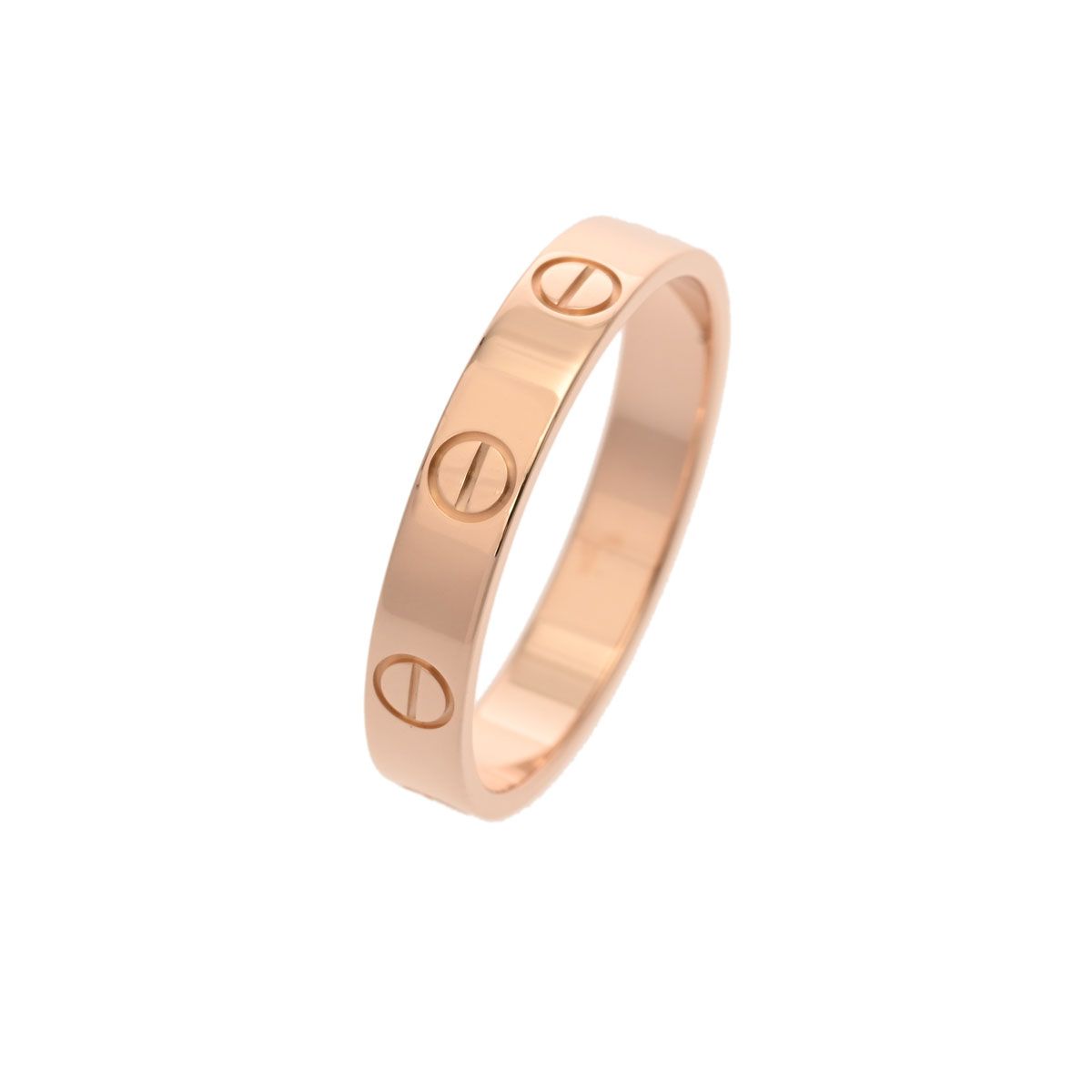 Cartier ミニLOVEリング ピンクゴールド サイズ55(15号) ラブリング 8P