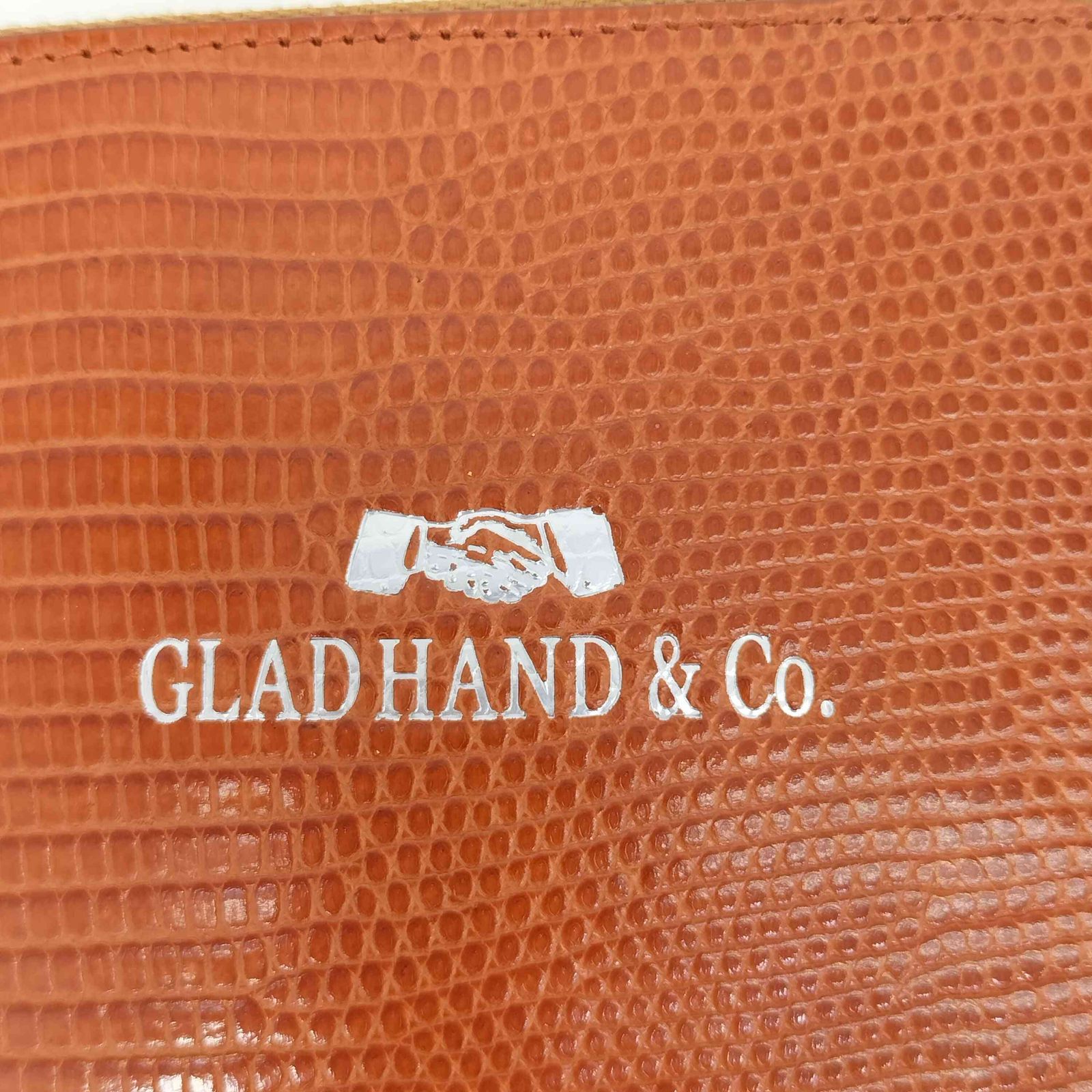グラッドハンド GLADHAND ZIP BILLFOLD WALLET LIZARD メンズ 表記無  
