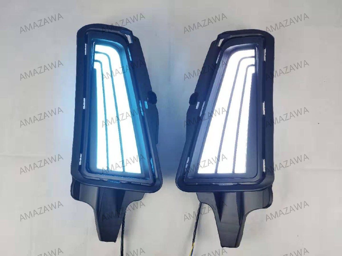 【車検対応】DELTA LED 白&青&ストロボ　リモコン切り替え式フォグ 車検対応】DELTA LED 白&青&ストロボ リモコン切り替え式フォグ