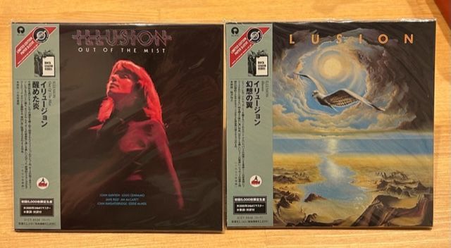 【CD2枚セット】イリュージョン「醒めた炎」「幻想の翼」紙ジャケット メルカリ
