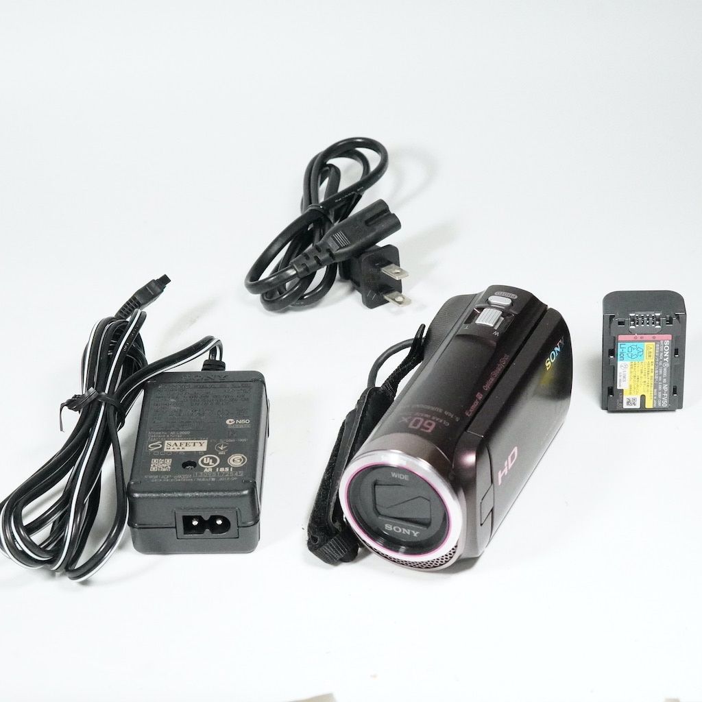 カメラ SONY ソニー HDR-CX420 ブラウン 動作OK 返金保証 /1990